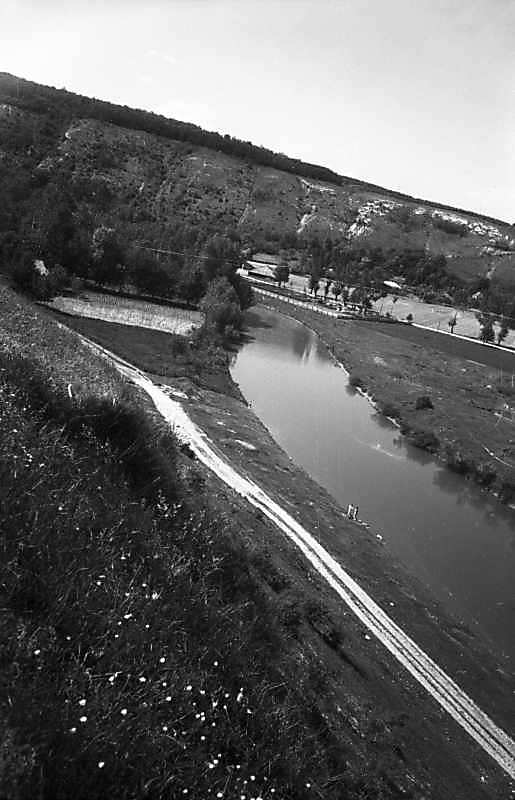 1978 р. Збруч вище села. Вигляд зі сходу