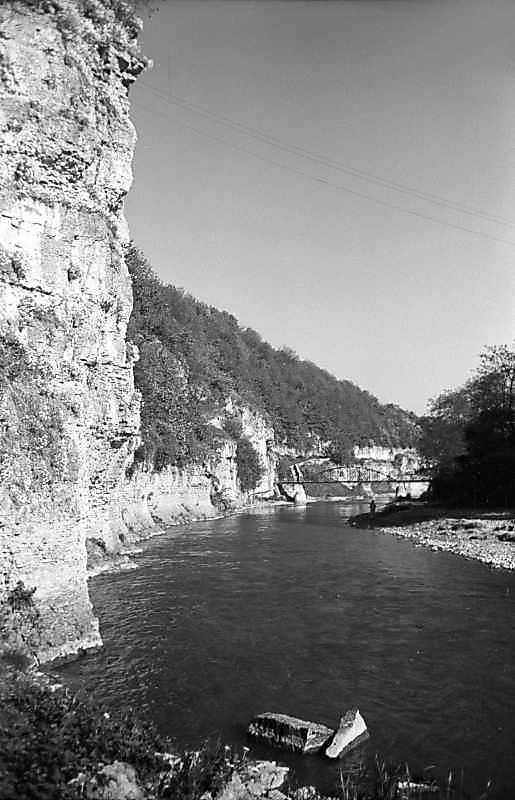 1979 р. Каньйон Смотрича біля Руських…