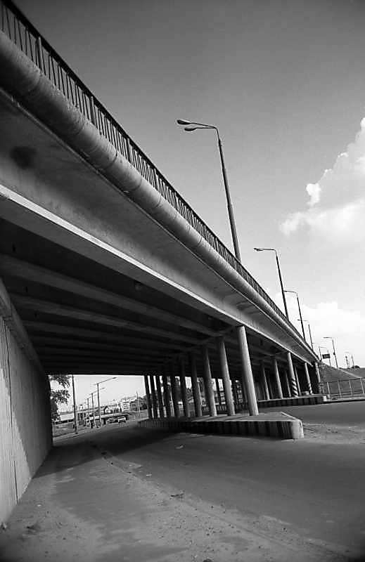 1980 р. Фрагмент шляхопроводу…