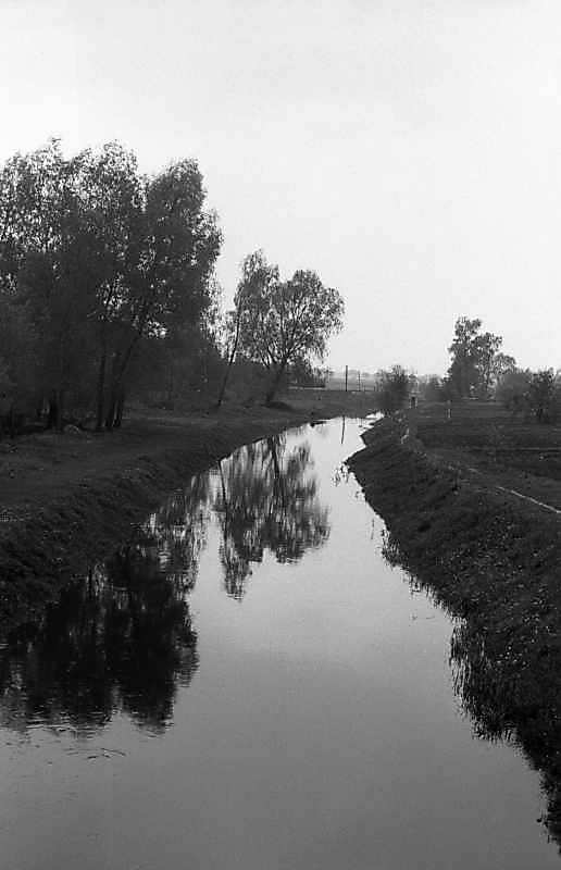 1983 р. Вид на осушувальний канал біля…