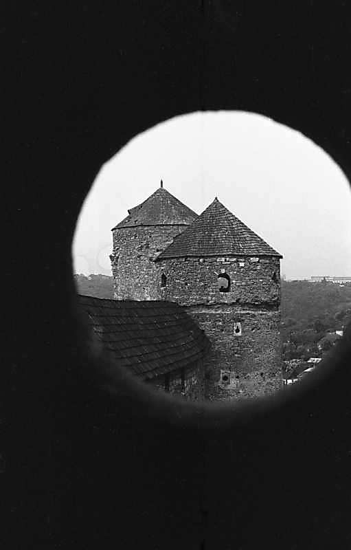 1985 р. Вид башт Папської і Ковпак…