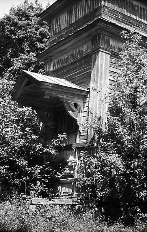 1985 р. 1-й ярус дзвіниці. Вигляд з…