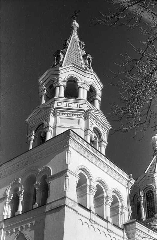 1987 р. Верх дзвіниці. Вигляд з…