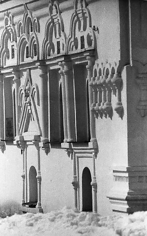 1987 р. 1-й ярус трапезної. Вигляд з…