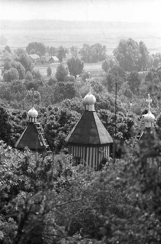 1987 р. Верхи. Вигляд з півночі на тлі…