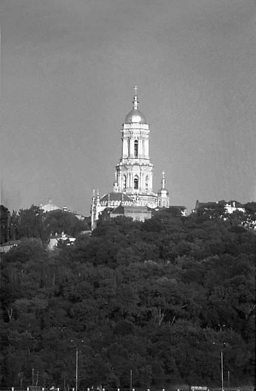 1987 р. Верхня лавра. Вигляд зі сходу