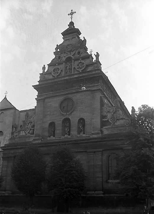 1987 р. Головний фасад. Вигляд з…