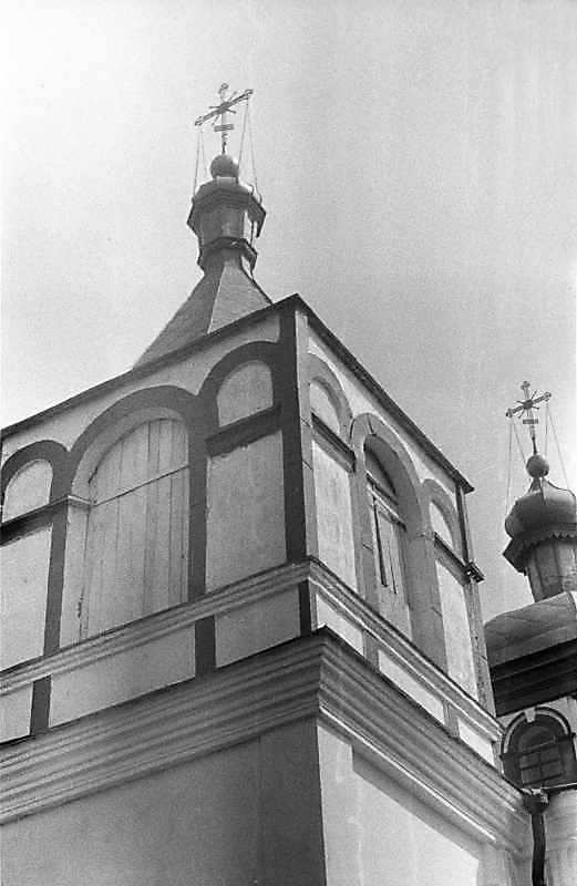 1988 р. Верх дзвіниці. Вигляд з…