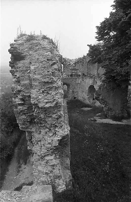 1988 р. Фрагменти чільного муру і…