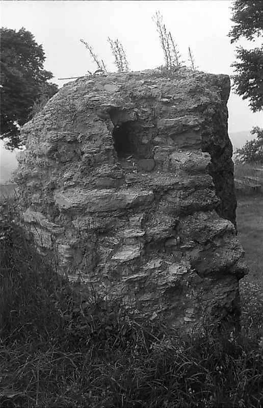 1988 р. Фрагмент чільного муру. Вигляд…