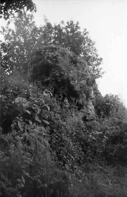 1988 р. Фрагмент чільного муру