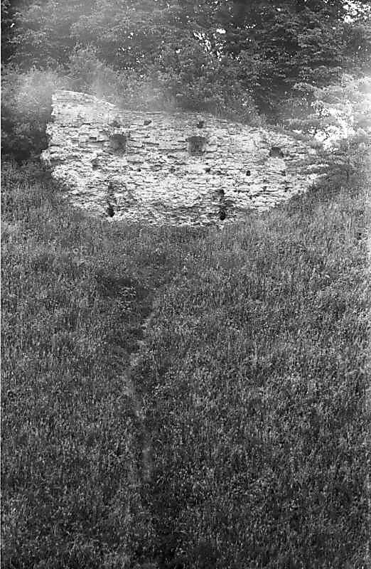 1988 р. Фрагмент чільного муру. Вигляд…