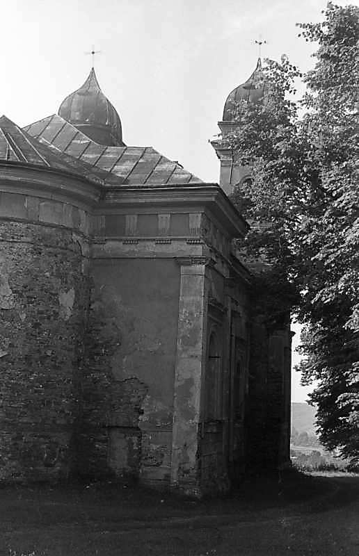 1988 р. Бічний фасад. Вигляд з позиції…