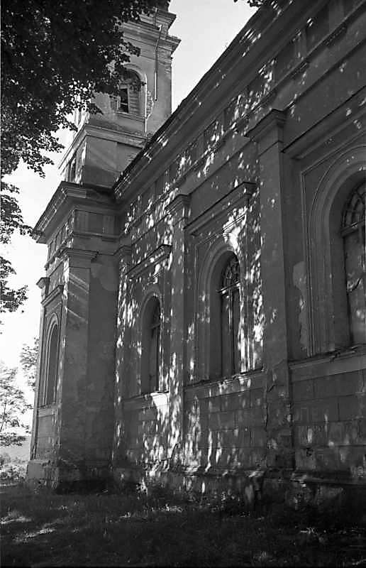 1988 р. Бічний фасад. Вигляд з позиції…