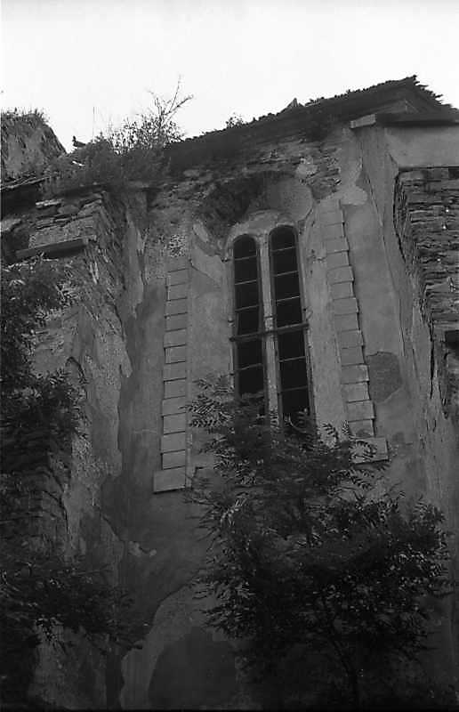 1988 р. Фрагмент бічного фасаду…