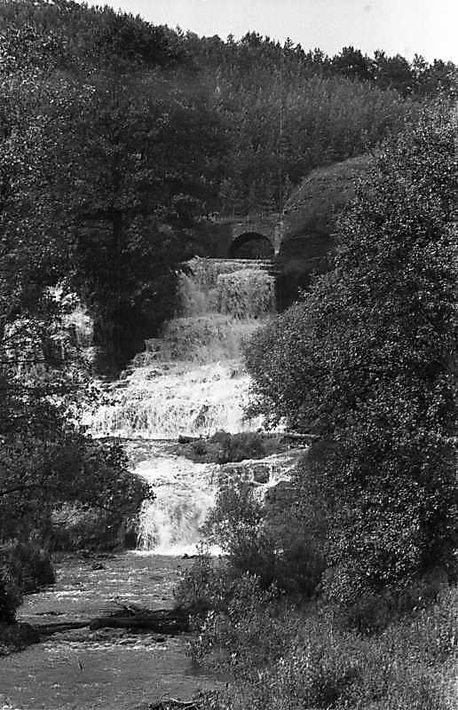 1988 р. Загальний вигляд водоспаду і…