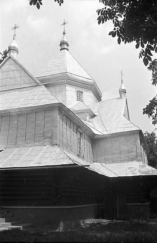 1988 р. Бічний фасад. Вигляд з позиції…