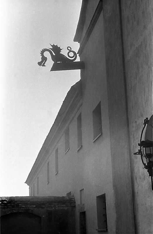 1988 р. Дракон на головному фасаді