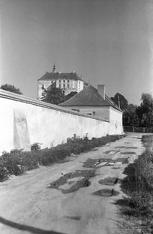 1988р. Фрагмент на тлі замку. Вигляд з…