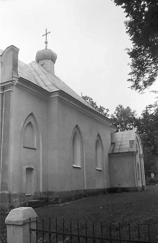 1988 р. Бічний фасад. Вигляд з позиції…