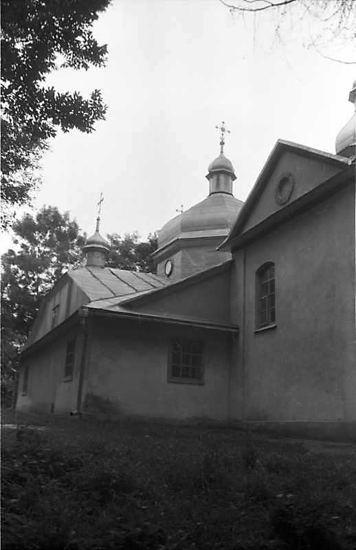 1988 р. Бічний фасад. Вигляд з позиції…