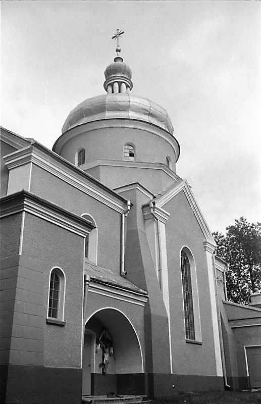 1988 р. Бічний фасад. Вигляд із заходу