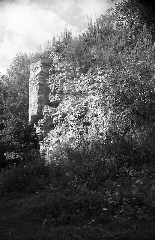 1988 р. Франгмент західної башти.…