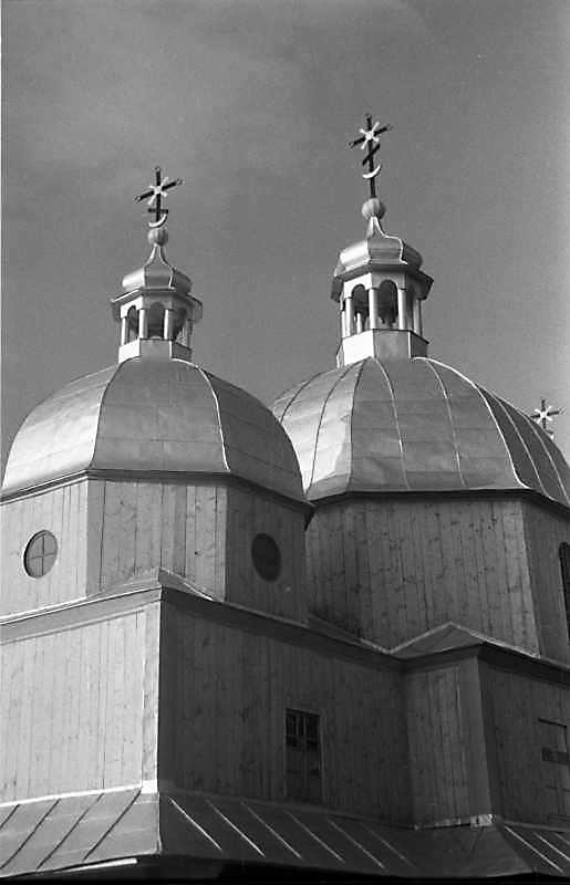 1989 р. Верхи вівтаря і нави. Вигляд з…