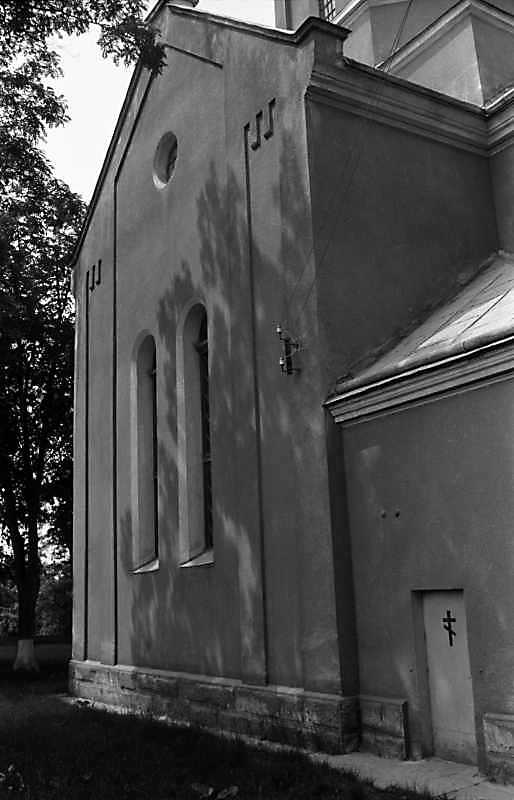 1989 р. Бічний фасад. Вигляд з позиції…