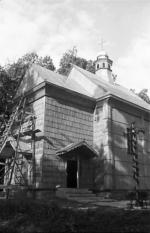 1989 р. Бабинець і нава. Вигляд з…