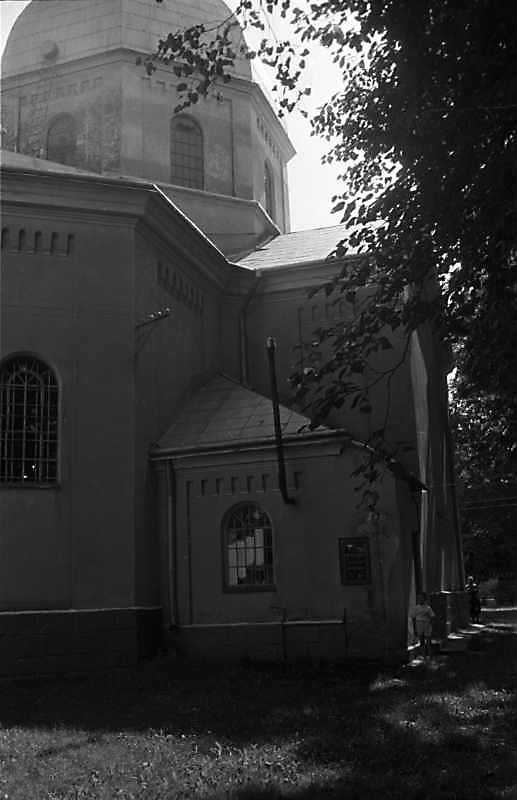 1989 р. Бічний фасад. Вигляд з позиції…