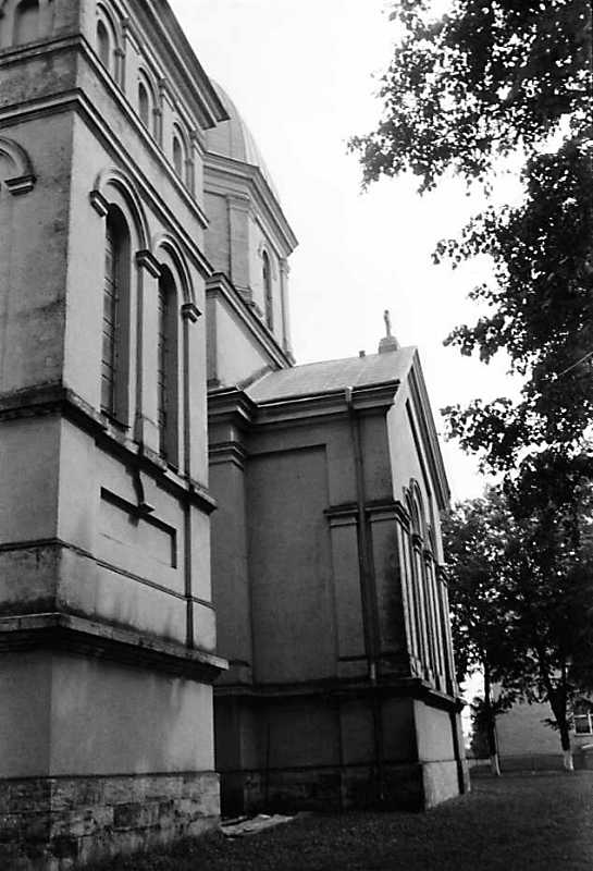 1989 р. Бічний фасад. Вигляд з позиції…