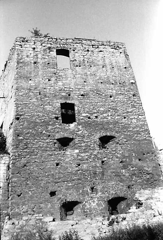 1989 р. Південна башта. Вигляд із заходу