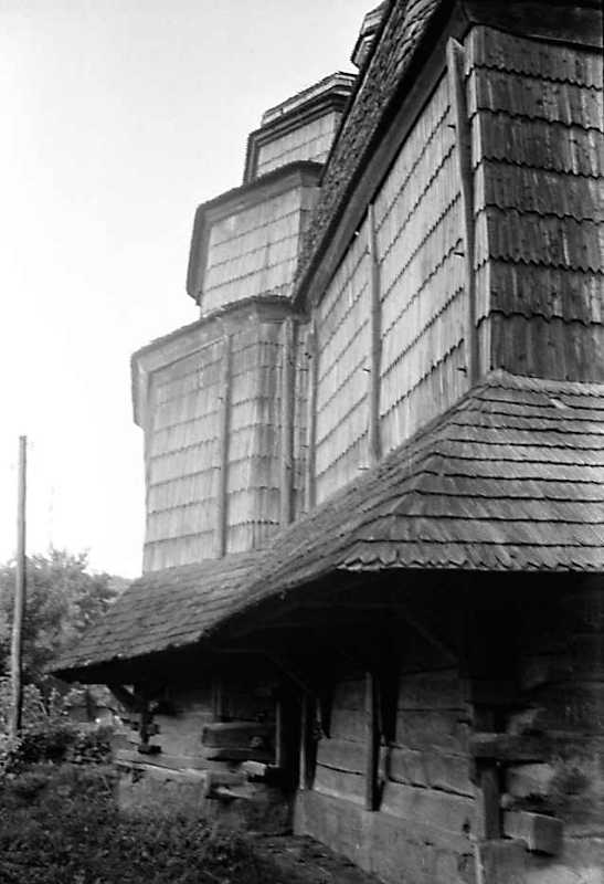 1989 р. Бічний фасад. Вигляд з позиції…