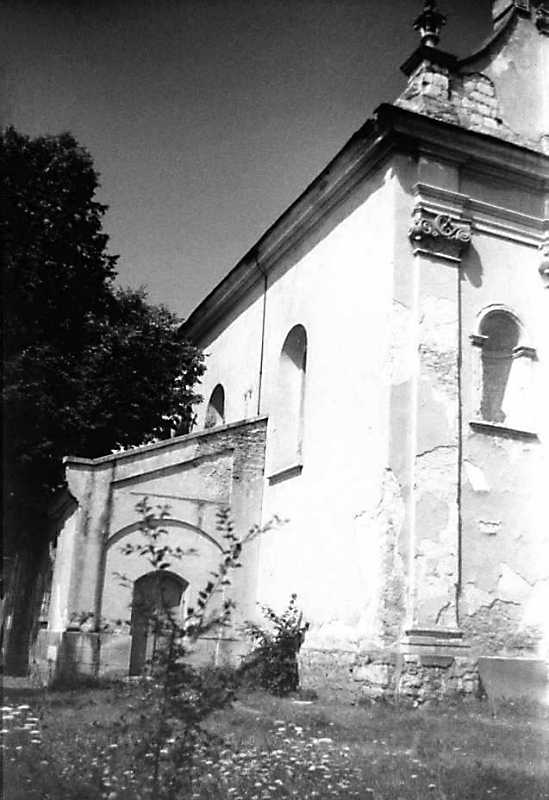 1989 р. Бічний фасад. Вигляд з позиції…