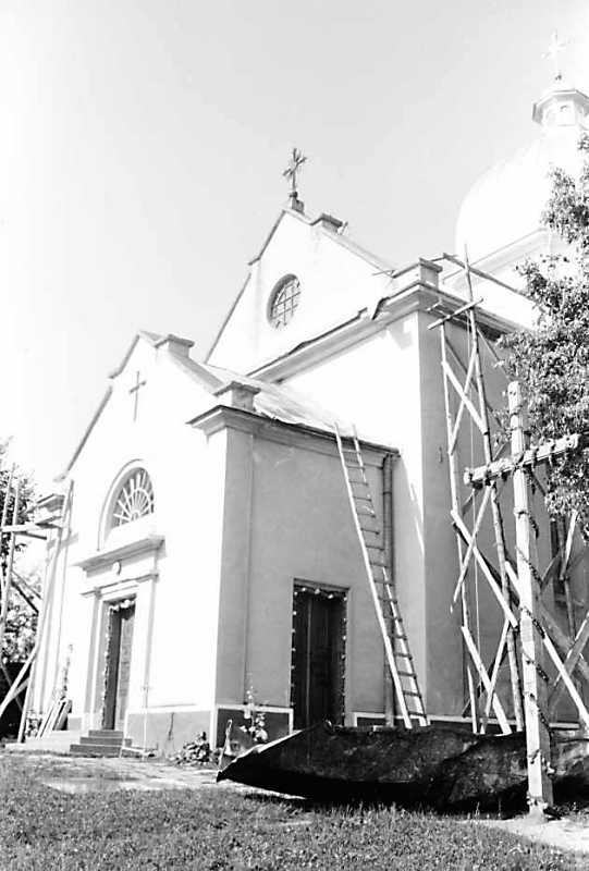 1989 р. Притвор і бабинець. Вигляд з…