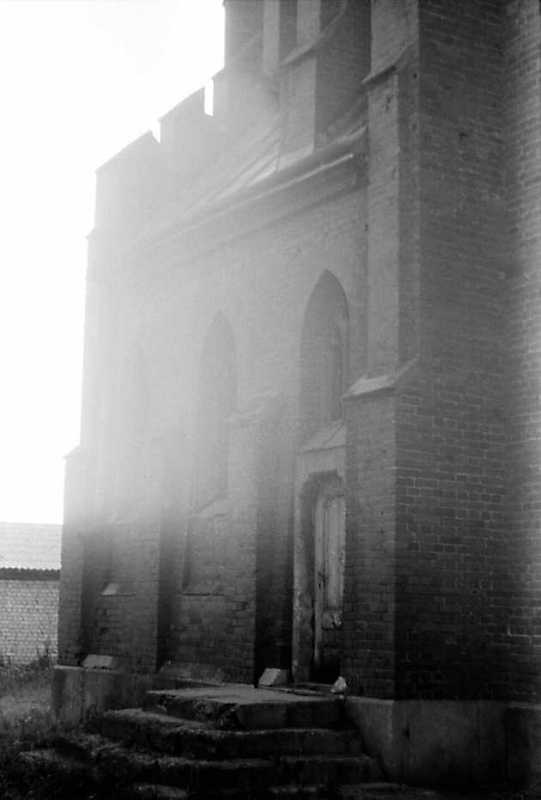 1989 р. Бічний фасад. Вигляд з позиції…