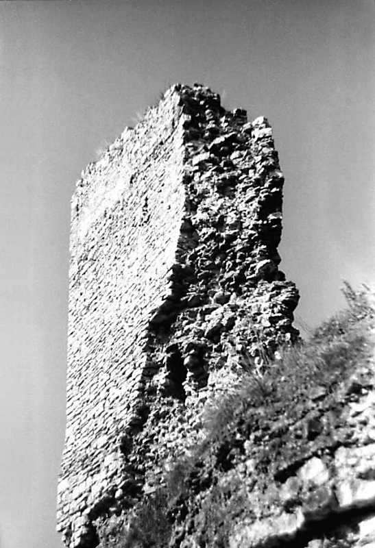 1989 р. Фрагмент муру 5. Вигляд з…