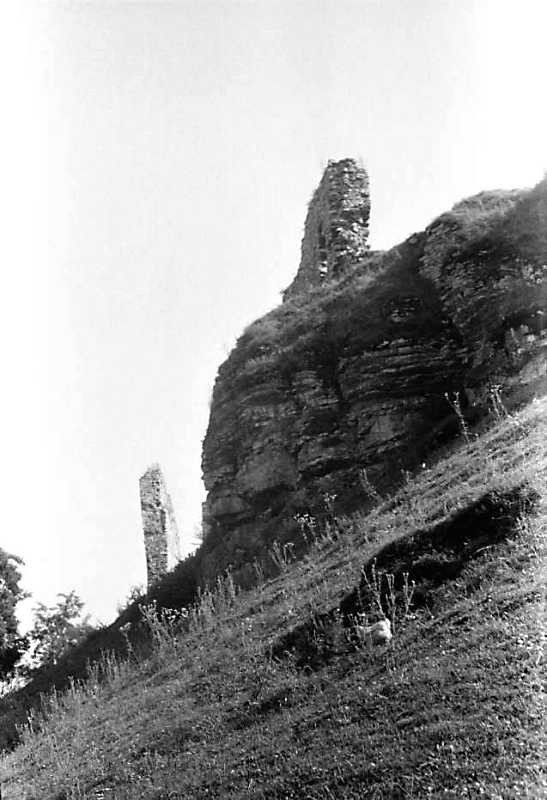 1989 р. Фрагменти муру 8 і 6. Вигляд з…