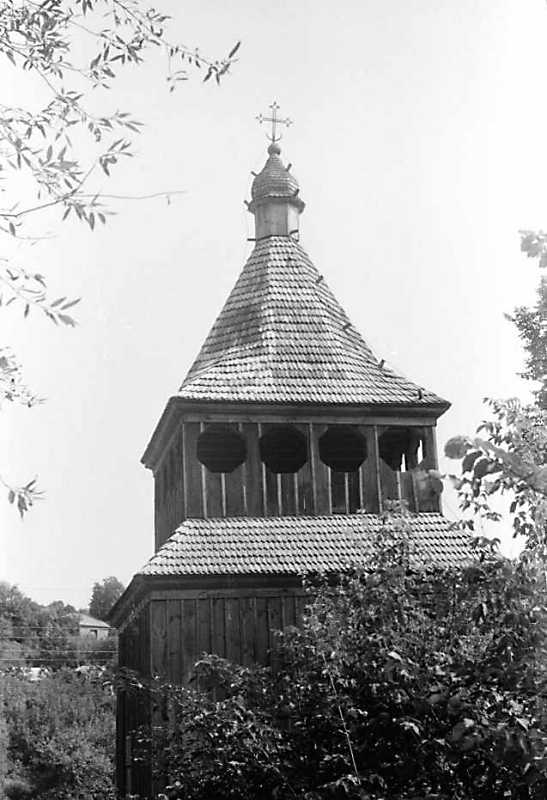 1989 р. Верх дзвіниці. Вигляд із заходу