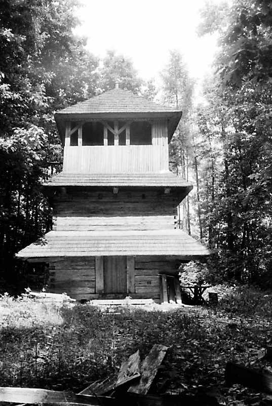 1990 р. Дзвіниця. Вигляд з півдня