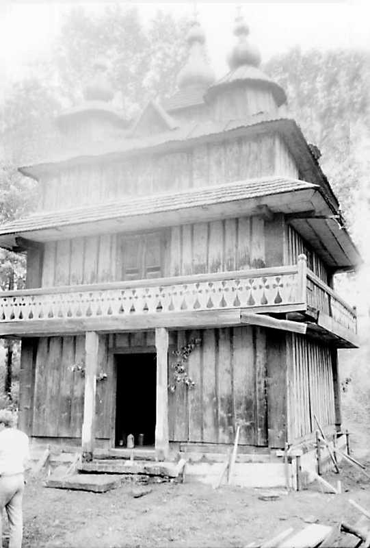 1990 р. Дзвіниця. Вигляд зі сходу