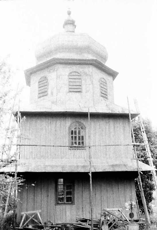 1990 р. Дзвіниця. Вигляд зі сходу