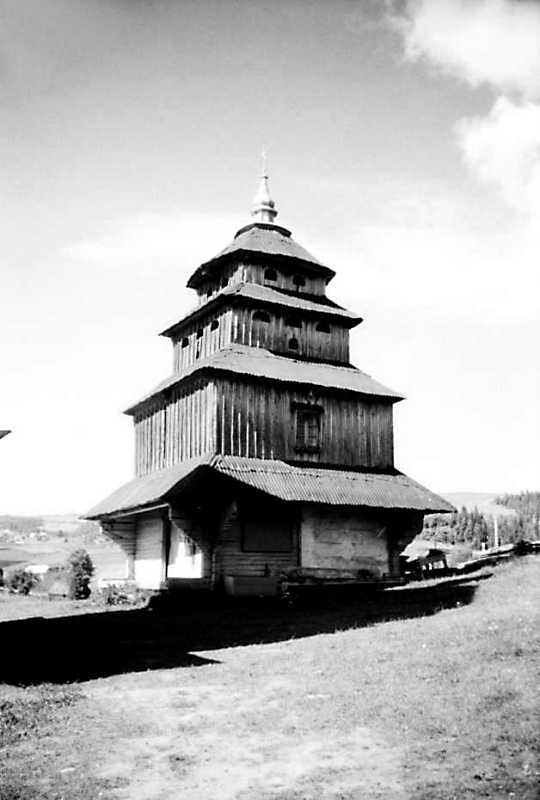 1990 р. Дзвіниця. Вигляд з позиції А1