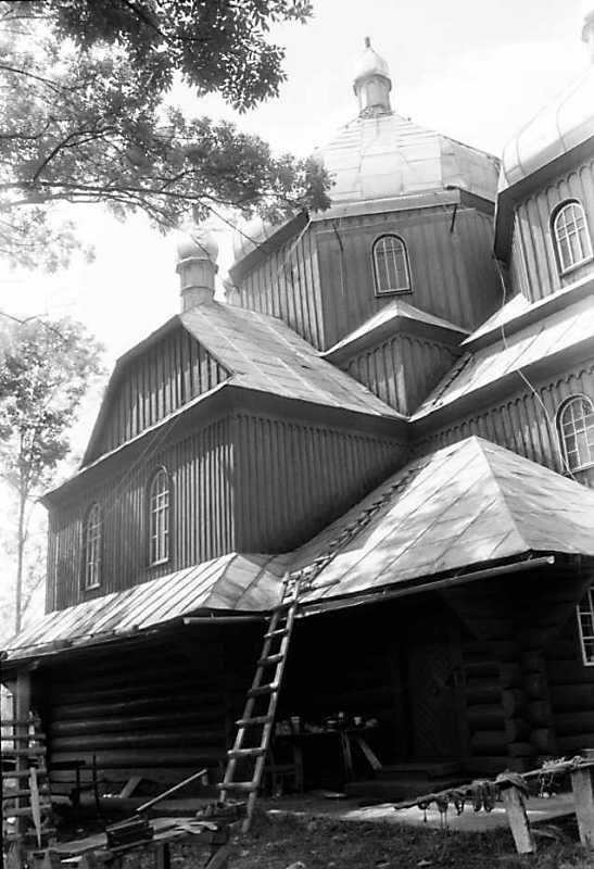 1990 р. Бічний фасад. Вигляд з позиції…