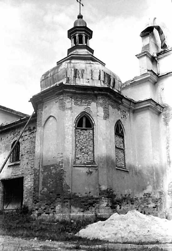 1990 р. Каплиця. Вигляд з позиції А4