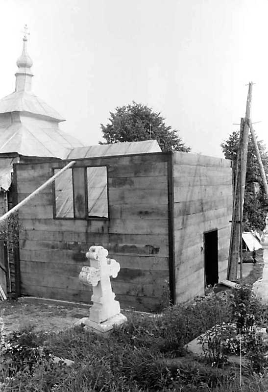 1990 р. Новий бабинець. Вигляд з…