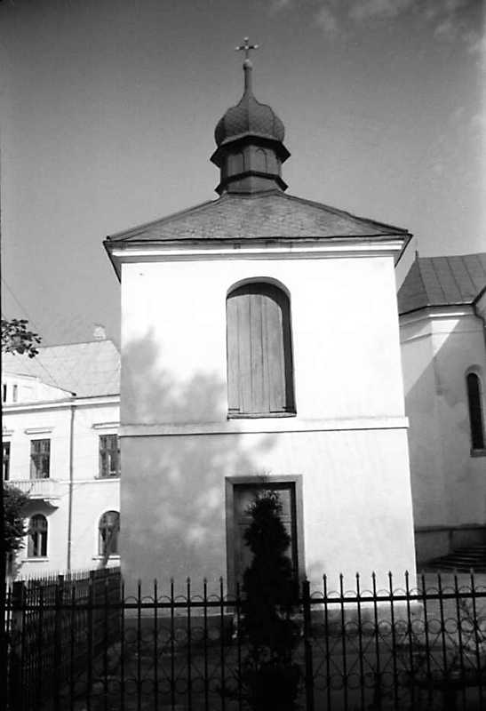 1990 р. Дзвіниця. Вигляд із заходу