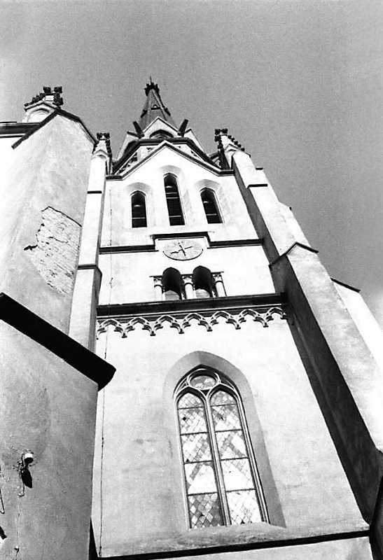 1991 р. Верх башти. Вигляд з позиції С4