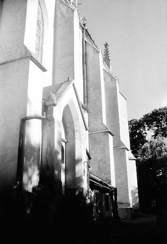 1991 р. Бічний фасад. Вигляд з позиції…